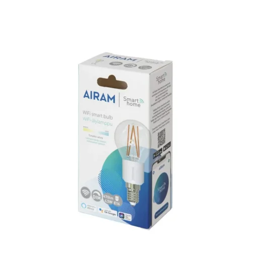 Airam Smarta Hem Filament LED-ball Glühbirne