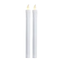 Antike Wachskerzen 2er-Pack 25 cm