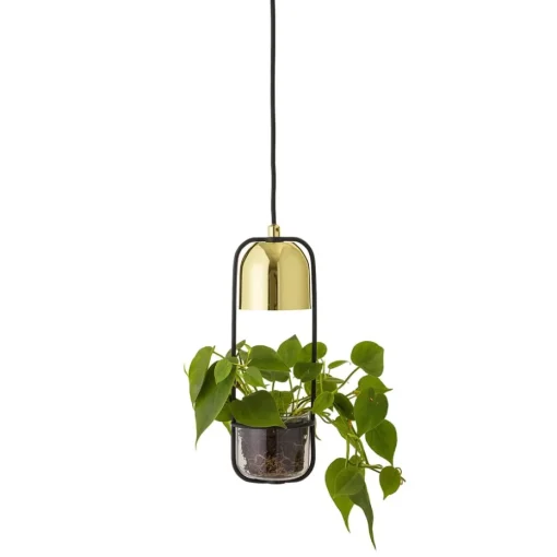 Bloomingville Pendelleuchte mit Blumenampelfunktion Ø10 cm