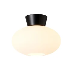 Bullo Deckenleuchte Opalglas Ø27cm