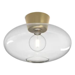 Bullo Deckenleuchte XL Klarglas Ø38cm