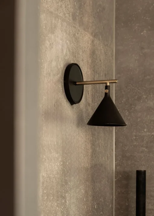Cast Sconce Wandleuchte diffuser feste Installation