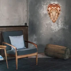 Conia Leuchte kupfer