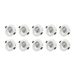 Designlight Downlight 10er-Pack