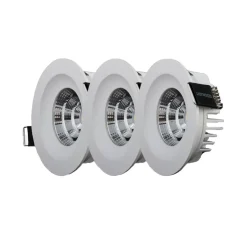 Designlight Downlight fest inklusive Treiber und Kabelage 3er-Pack