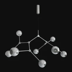 Drop Chandelier Globe Kronleuchter
