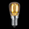 E14 Birnenleuchte rauchfarben 1 W LED