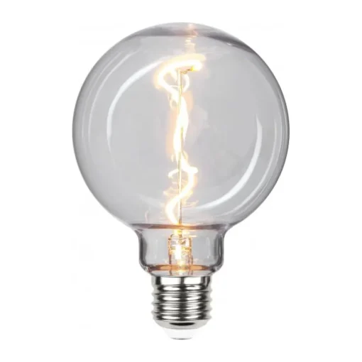 E27 G95 Spirale PC-Abdeckung Filament LED