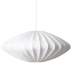 Ellipse Lampenschirm 80cm Baumwolle