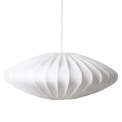 Ellipse Lampenschirm 65cm Baumwolle