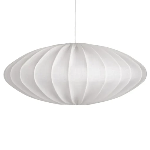 Ellipse Lampenschirm 65cm Leinen