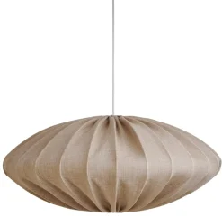 Ellipse Leuchtenschirm Leinen 80 cm