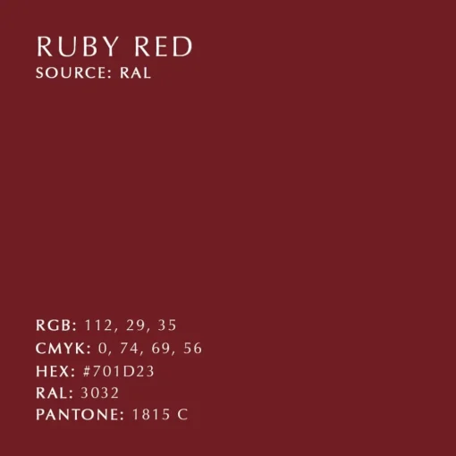 Eos Leuchte rot
