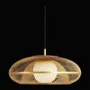 Faraday Leuchte brushed brass