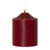 Flamme Blockkerze LED 12 cm