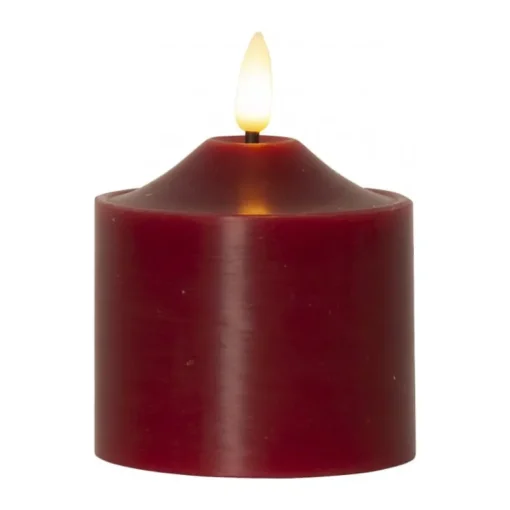 Flamme Blockkerze LED 9,5 cm