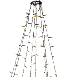 Golden Lichterkette warm white