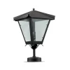 Gustav Windlicht Fensterglas Ø22,5 cm