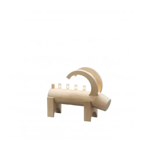 Kerzenständer Weihnachtsbock 5 Kerzen 28,8 cm