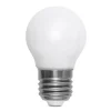 Lichtquelle E27 LED filament Kugel opal 45mm