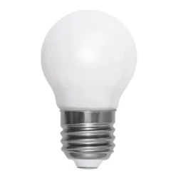 Lichtquelle E27 LED filament Kugel opal 45mm