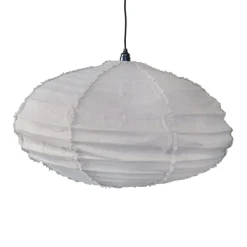 Lino Deckenleuchte Leinen Ø80 cm