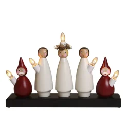 Lucia-Chor Advents-Fensterleuchter