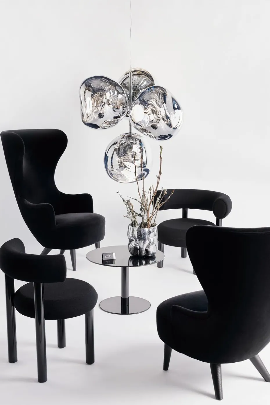 Melt Chandelier small kronleuchter LED 103 cm