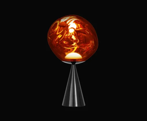 Melt Cone fat tischleuchte LED 46,5 cm