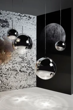 Mirror Ball Pendelleuchte LED Ø40cm