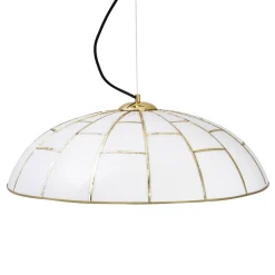 Ombrello Pendelleuchte Ø60cm Weißglas