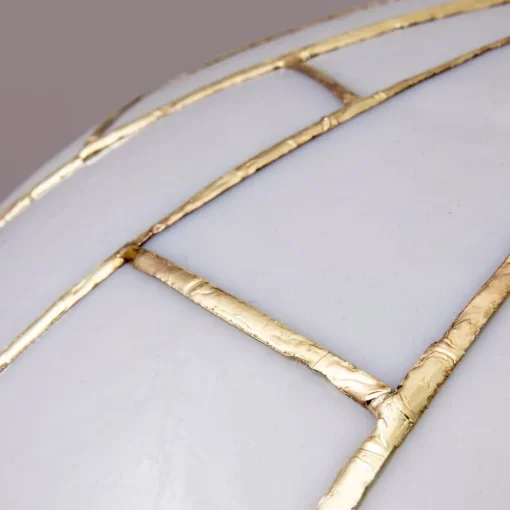 Ombrello Pendelleuchte Ø60cm Weißglas