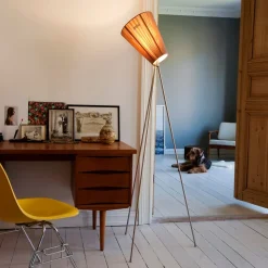 Oslo Wood Stehleuchte Stativ