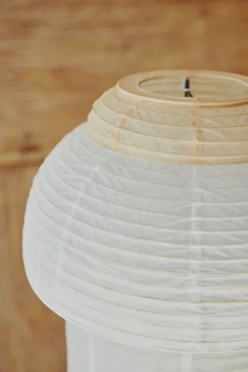 Papier Double Tischleuchte Ø30 cm