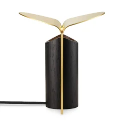 RF200 Petal Tischleuchte, Black oak-brass