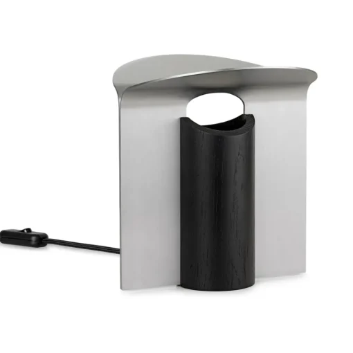 RF200 Petal Tischleuchte, Black oak-aluminium