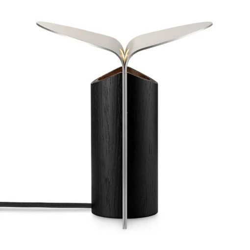 RF200 Petal Tischleuchte, Black oak-aluminium