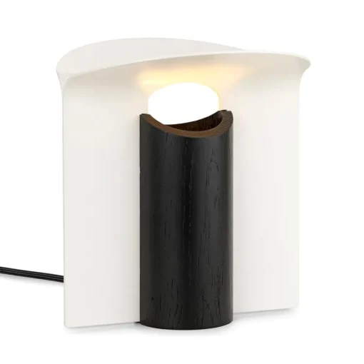 RF200 Petal Tischleuchte, Black oak-white