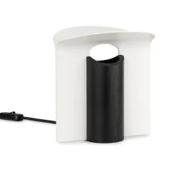 RF200 Petal Tischleuchte, Black oak-white