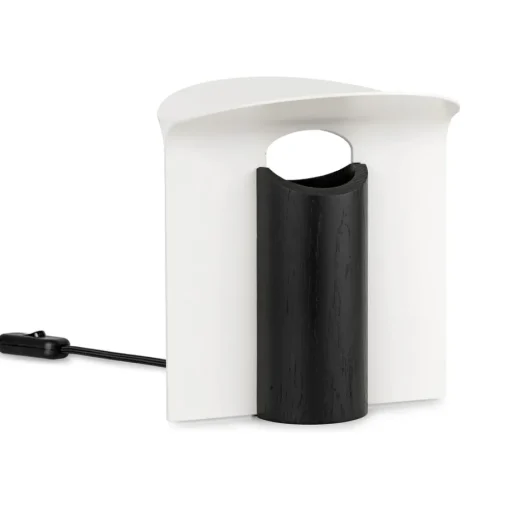 RF200 Petal Tischleuchte, Black oak-white