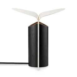 RF200 Petal Tischleuchte, Black oak-white