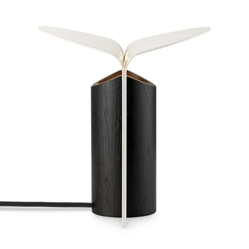 RF200 Petal Tischleuchte, Black oak-white