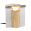 RF200 Petal Tischleuchte, Oiled oak-aluminium