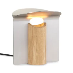 RF200 Petal Tischleuchte, Oiled oak-aluminium