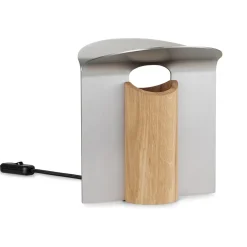 RF200 Petal Tischleuchte, Oiled oak-aluminium