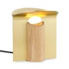 RF200 Petal Tischleuchte, Oiled oak-brass