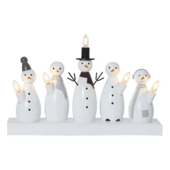 Snowman Adventskerzenhalter
