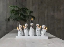 Snowman Adventskerzenhalter