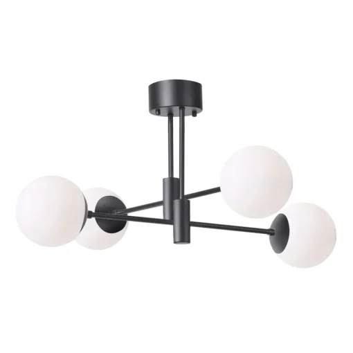 Solar Pendelleuchte schwarz 73cm