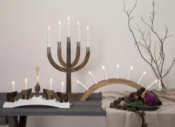 Staffans fålar Adventskerzenhalter 5 Lampen
